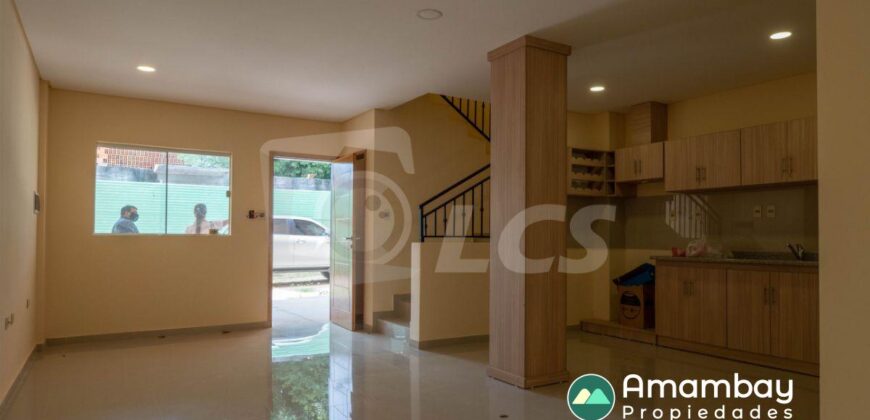 A0291 ALQUILO DÚPLEX EN LAMBARÉ, ZONA AVDA. BRUNO GUGGIARI