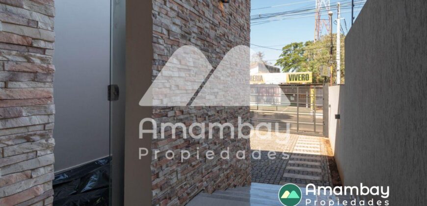 0385 DÚPLEX A ESTRENAR EN LAMBARÉ, ZONA SUPERMERCADO EL PUEBLO