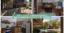 0390 CASA EN BARRIO SAJONIA, ZONA PARROQUIA VIRGEN DE FATIMA