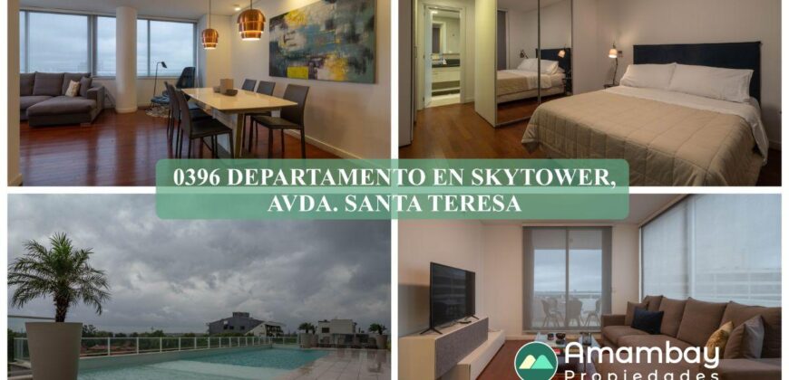 0396 DEPARTAMENTO EN SKYTOWER, AVDA. SANTA TERESA