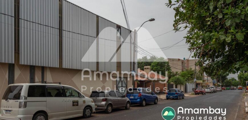 0398 EDIFICIO Y DEPÓSITO EN BARRIO MBURICAO, ZONA PARQUE SEMINARIO