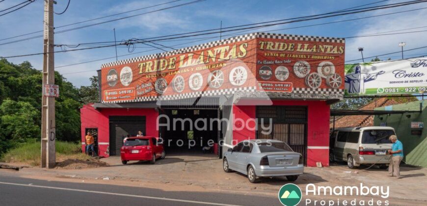 0407 DEPÓSITO EN ÑEMBY SOBRE ACCESO SUR, BARRIO PA´I ÑU