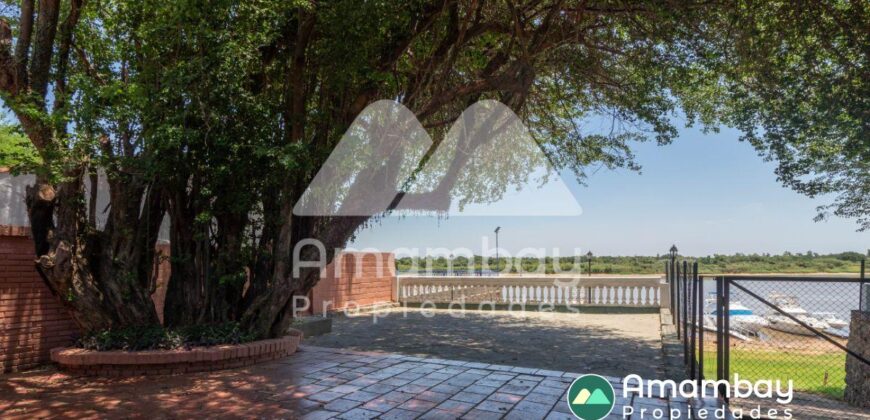 0406 CASA A ORILLAS DEL RÍO PARAGUAY, BARRIO ITÁ ENRAMADA