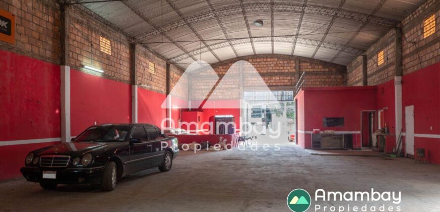 0407 DEPÓSITO EN ÑEMBY SOBRE ACCESO SUR, BARRIO PA´I ÑU