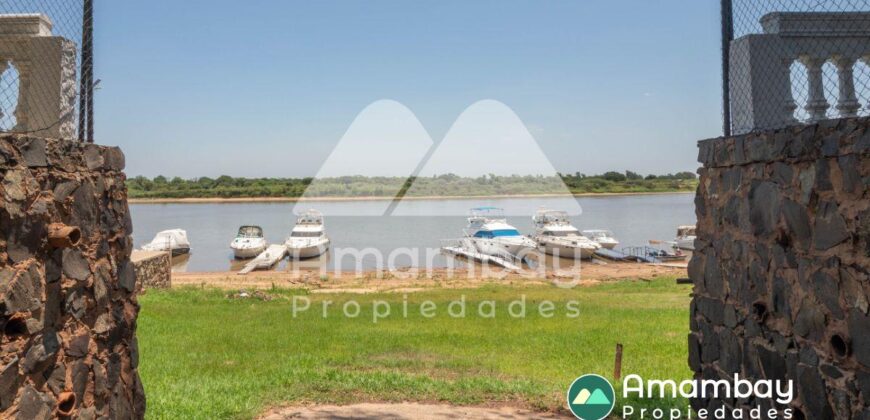 0406 CASA A ORILLAS DEL RÍO PARAGUAY, BARRIO ITÁ ENRAMADA