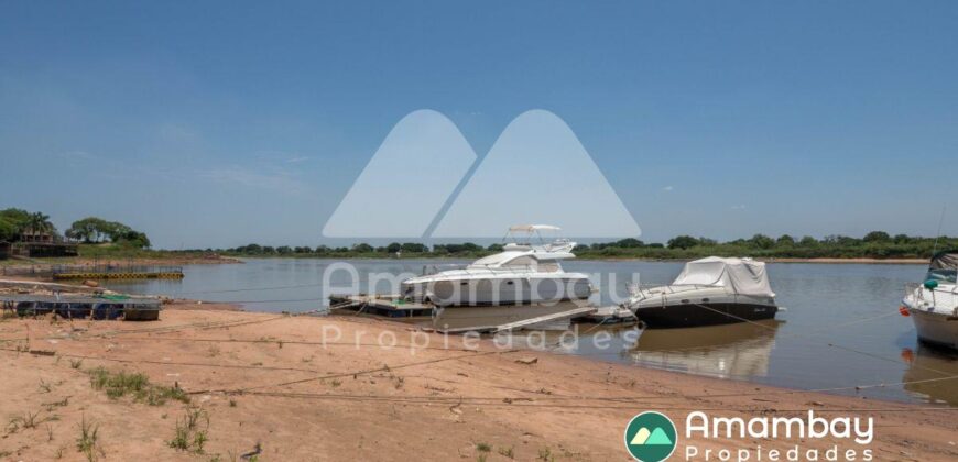 0406 CASA A ORILLAS DEL RÍO PARAGUAY, BARRIO ITÁ ENRAMADA