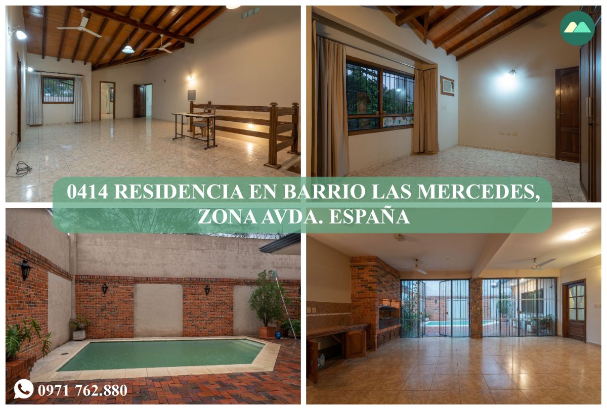 0414 RESIDENCIA EN BARRIO LAS MERCEDES, ZONA AVDA. ESPAÑA