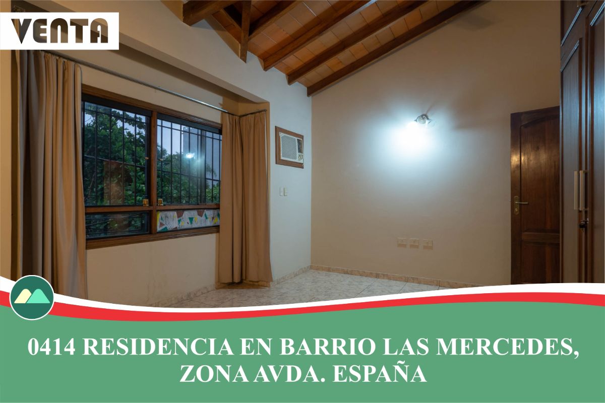 0414 RESIDENCIA EN BARRIO LAS MERCEDES, ZONA AVDA. ESPAÑA