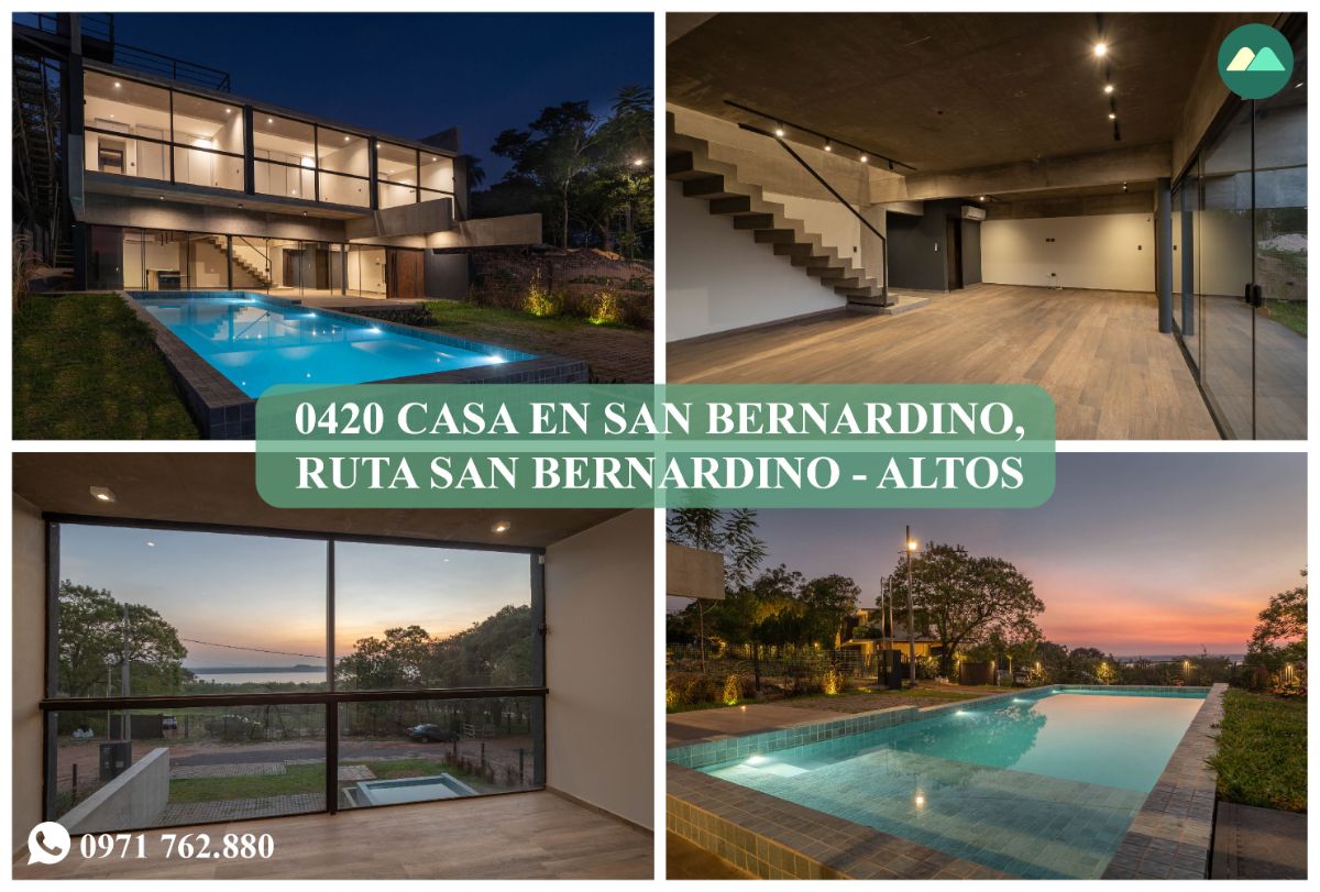 0420 CASA EN SAN BERNARDINO, RUTA SAN BERNARDINO-ALTOS