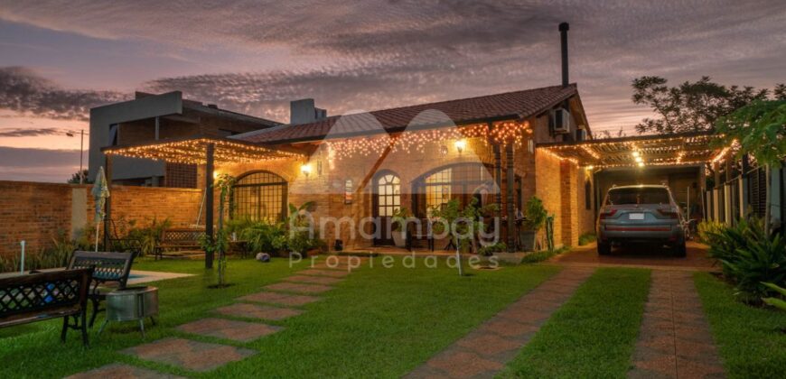 0424 CASA EN YPACARAÍ, RUTA AREGUÁ – YPACARAÍ
