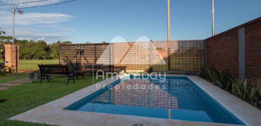 0424 CASA EN YPACARAÍ, RUTA AREGUÁ – YPACARAÍ