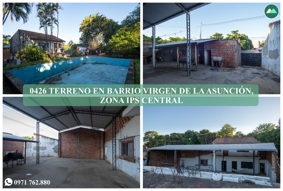 0426 TERRENO EN BARRIO VIRGEN DE LA ASUNCIÓN, ZONA IPS CENTRAL