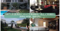 A0070 CASA EN BARRIO VILLA MORRA, ZONA AVDA. ESPAÑA