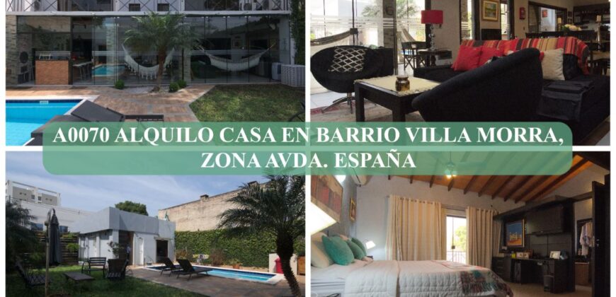 A0070 CASA EN BARRIO VILLA MORRA, ZONA AVDA. ESPAÑA