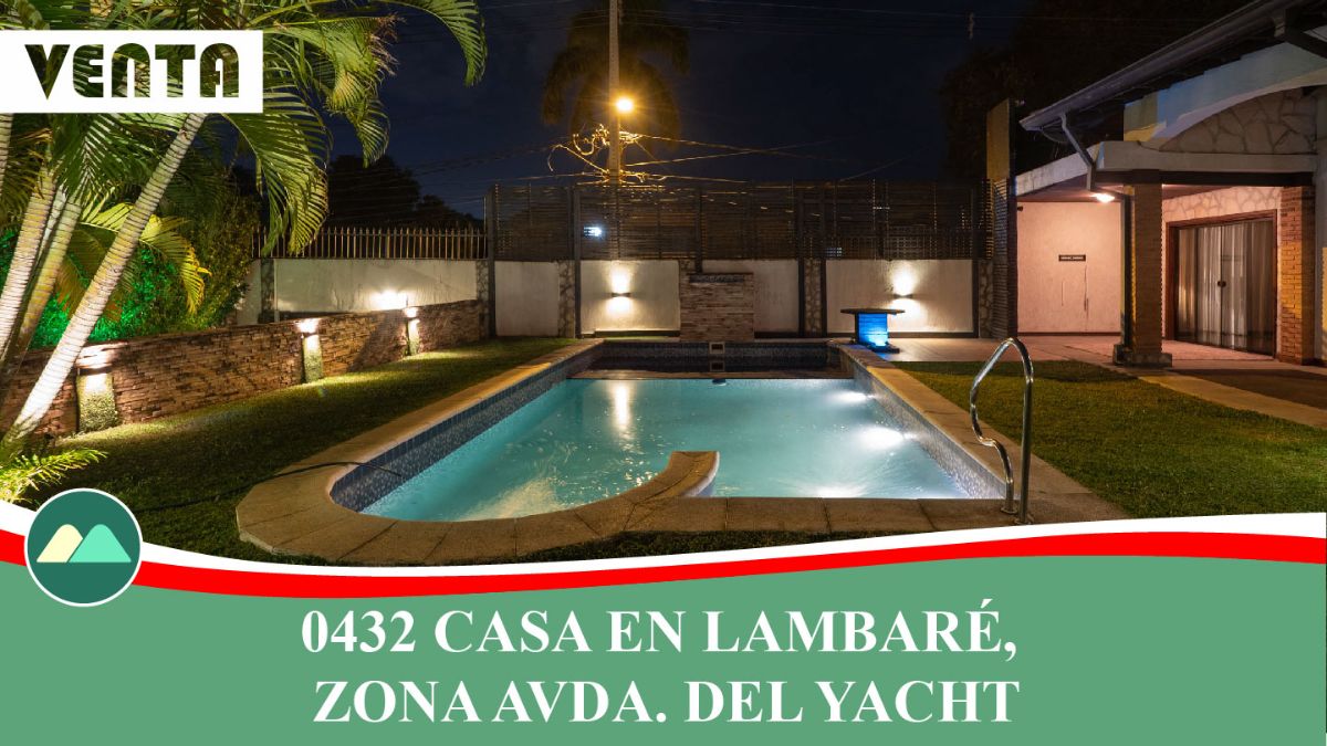 0432 CASA EN LAMBARÉ, BARRIO MBACHIO