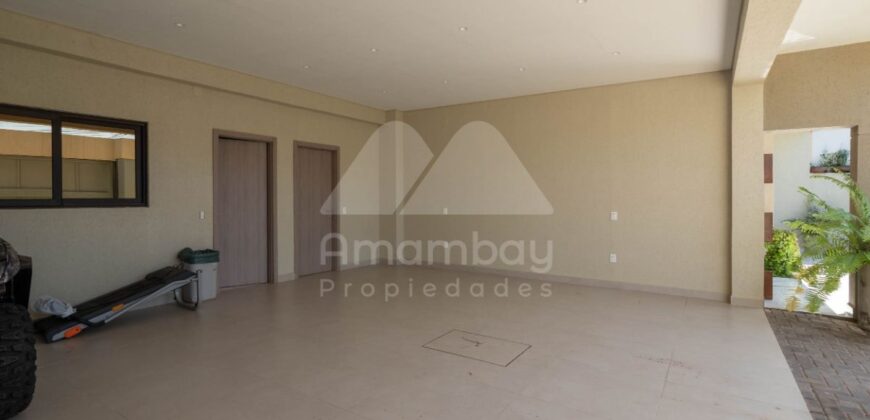 A0302 ALQUILO CASA EN LAMBARÉ, ZONA YACHT Y GOLF CLUB PYO.