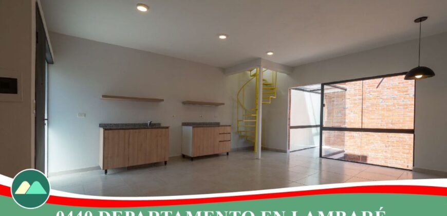 0440 DEPARTAMENTO EN LAMBARÉ, ZONA AVDA. PERÓN