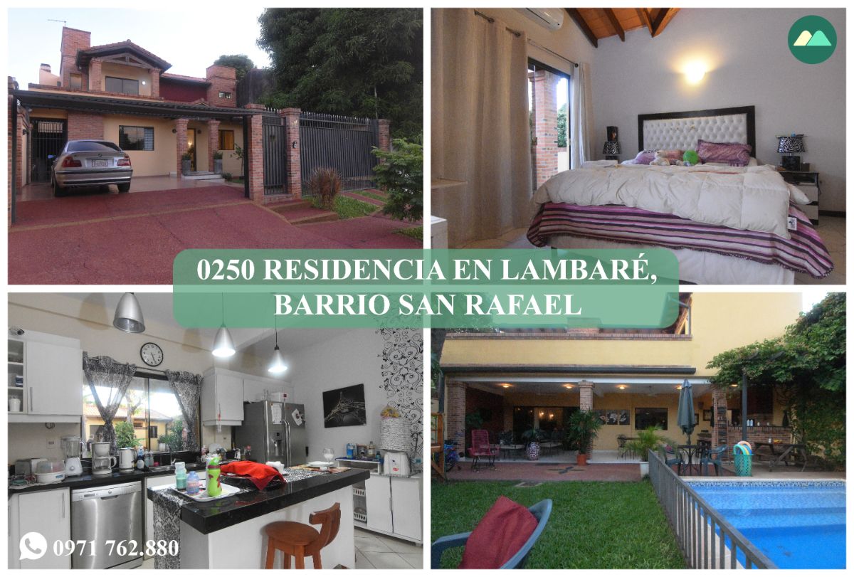 0250 RESIDENCIA EN LAMBARE, BARRIO SAN RAFAEL