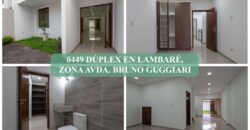 0449 DÚPLEX EN LAMBARÉ, BARRIO SAN RAFAEL