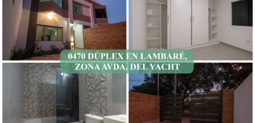 0470 DÚPLEX EN LAMBARÉ, ZONA AVDA. DEL YACHT