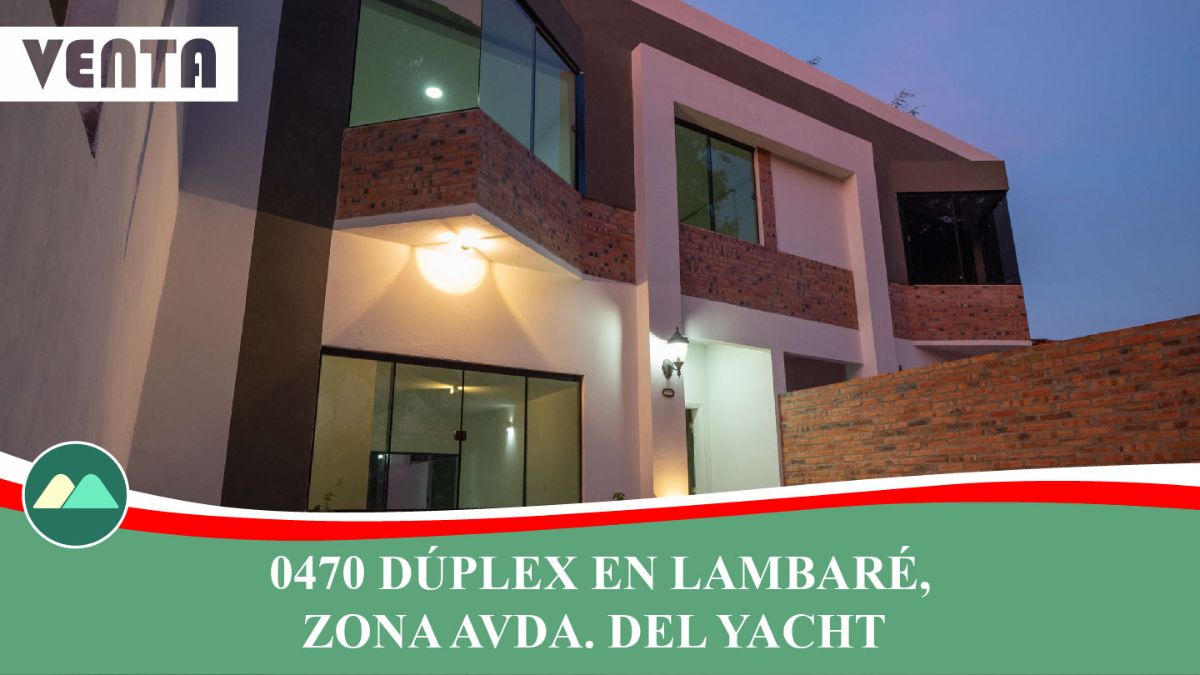 0470 DÚPLEX EN LAMBARÉ, ZONA AVDA. DEL YACHT