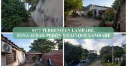 0473 TERRENO EN LAMBARÉ, BARRIO SANTA ROSA