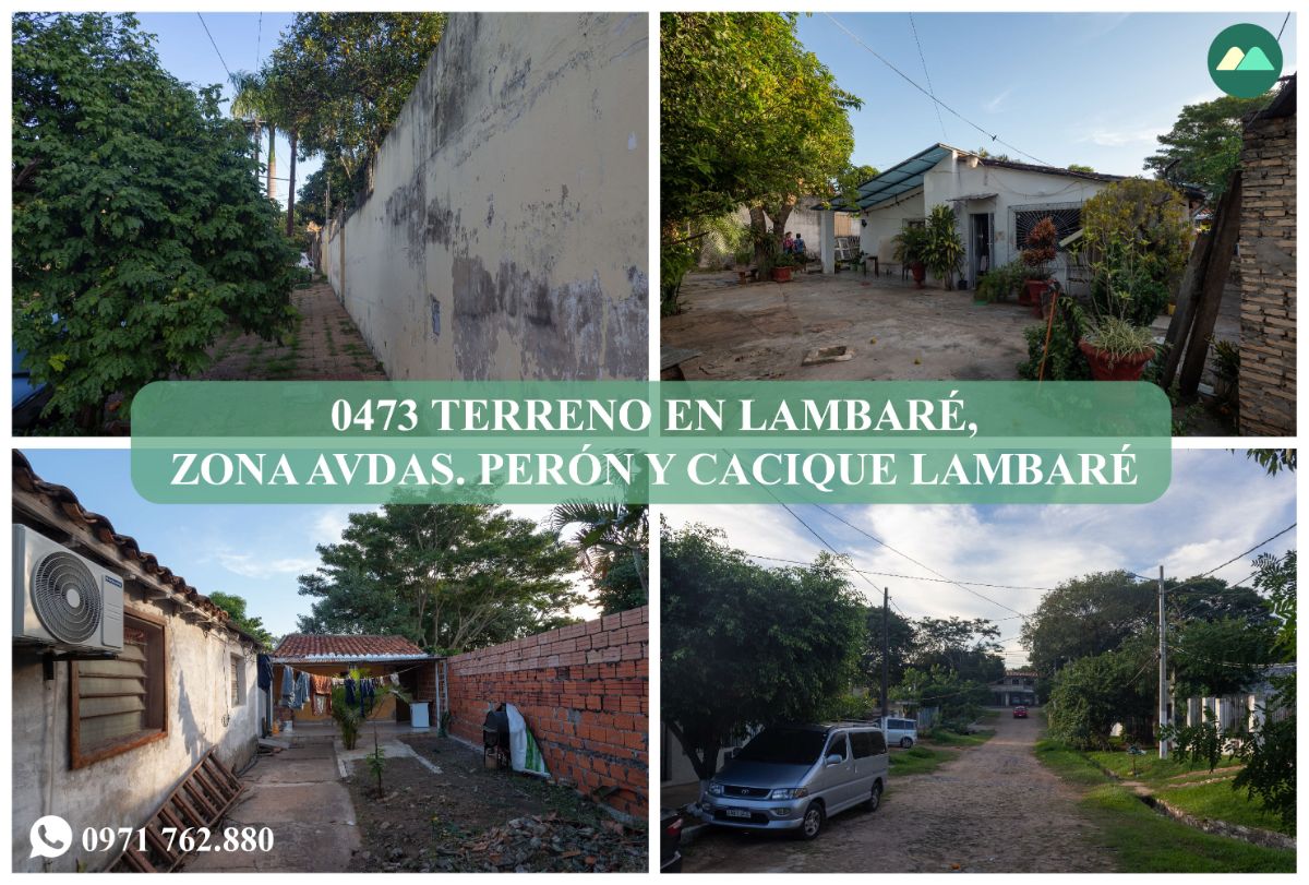 0473 TERRENO EN LAMBARÉ, BARRIO SANTA ROSA