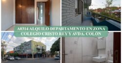 A0314 ALQUILO DEPARTAMENTO EN ZONA COLEGIO CRISTO REY Y AVDA. COLÓN