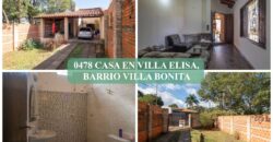 0478 CASA EN VILLA ELISA, BARRIO VILLA BONITA