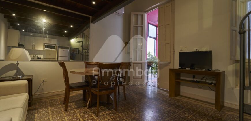A0010 ALQUILO DEPARTAMENTO AMOBLADO EN EL CENTRO DE ASUNCIÓN, BARRIO CATEDRAL