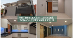 0491 DÚPLEX EN LAMBARÉ, ZONA YACHT Y GOLF CLUB
