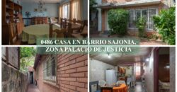 0486 CASA EN BARRIO SAJONIA, ZONA PALACIO DE JUSTICIA