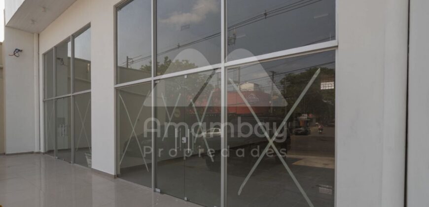 A0323 ALQUILO SALONES COMERCIALES, BO. MBURUCUYA