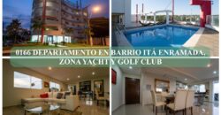 0166 DEPARTAMENTO EN BARRIO ITÁ ENRAMADA, ZONA YACHT Y GOLF CLUB