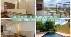 A0156 ALQUILO DEPARTAMENTO AMOBLADO EN BARRIO MBURUCUYA