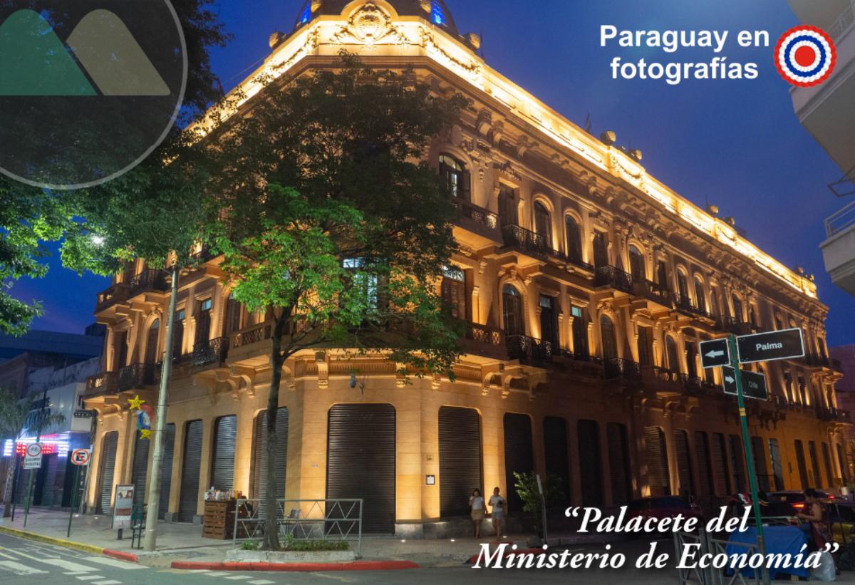 PARAGUAY EN FOTOGRAFÍAS, PALACETE DEL MINISTERIO DE ECONOMÍA