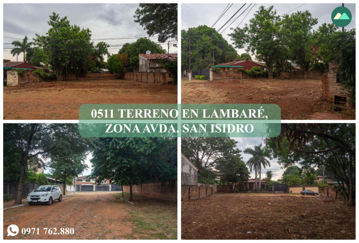 0511 TERRENO EN LAMBARÉ, ZONA AVDA. SAN ISIDRO