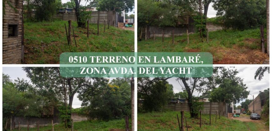 0510 TERRENO EN LAMBARÉ, Bo. MBACHIO