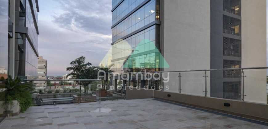 A0333 ALQUILO OFICINA EN EDIFICIO CORPORATIVO, Bo. LAS LOMAS