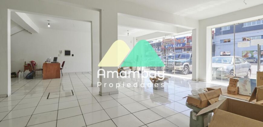 A0041 ALQUILO SALÓN COMERCIAL EN AVDA. EUSEBIO AYALA, ZONA COMISARÍA 7ma