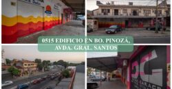 0515 EDIFICIO EN Bo. PINOZÁ, AVDA. GRAL. SANTOS