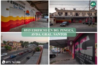 0515 EDIFICIO EN Bo. PINOZÁ, AVDA. GRAL. SANTOS