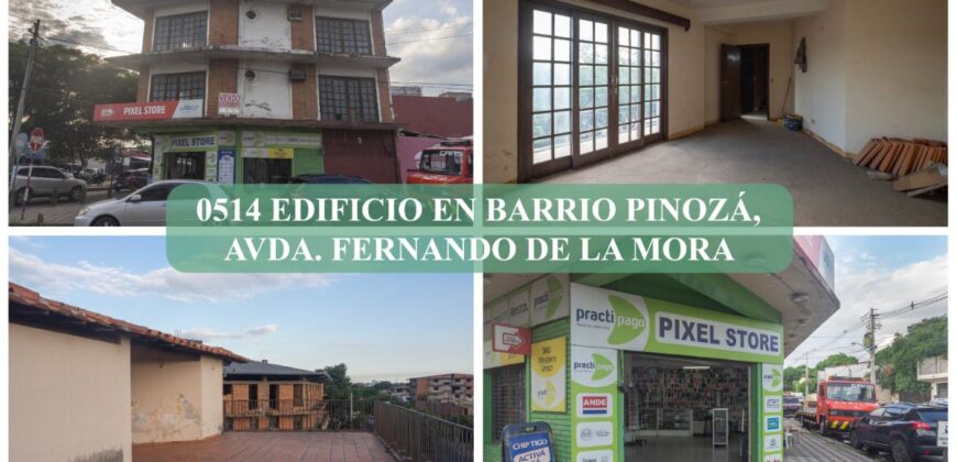0514 EDIFICIO EN ESQUINA, BARRIO PINOZÁ