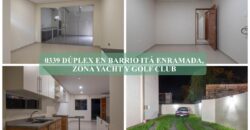 0339 DÚPLEX EN BARRIO ITÁ ENRAMADA, ZONA YACHT Y GOLF CLUB