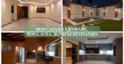 0530 CASA EN LAMBARÉ, ZONA AVDA. BONIFACIO OVANDO