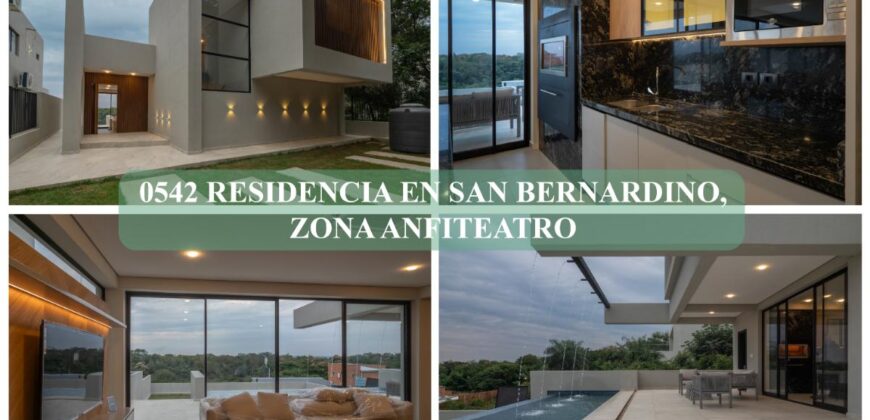 0542 RESIDENCIA EN SAN BERNARDINO, ZONA ANFITEATRO