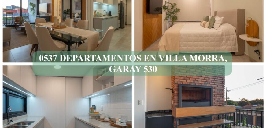 0537 DEPARTAMENTOS EN Bo. VILLA MORRA, GARAY 530