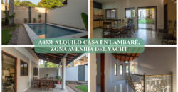 A0338 ALQUILO CASA EN LAMBARÉ, ZONA YACHT Y GOLF CLUB
