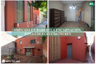 0563 CASA EN BARRIO LA ENCARNACIÓN, ZONA COLEGIO CRISTO REY
