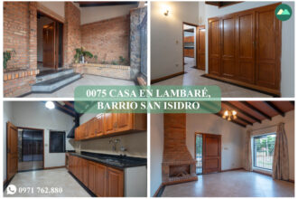 0075 CASA EN LAMBARE, BARRIO SAN ISIDRO